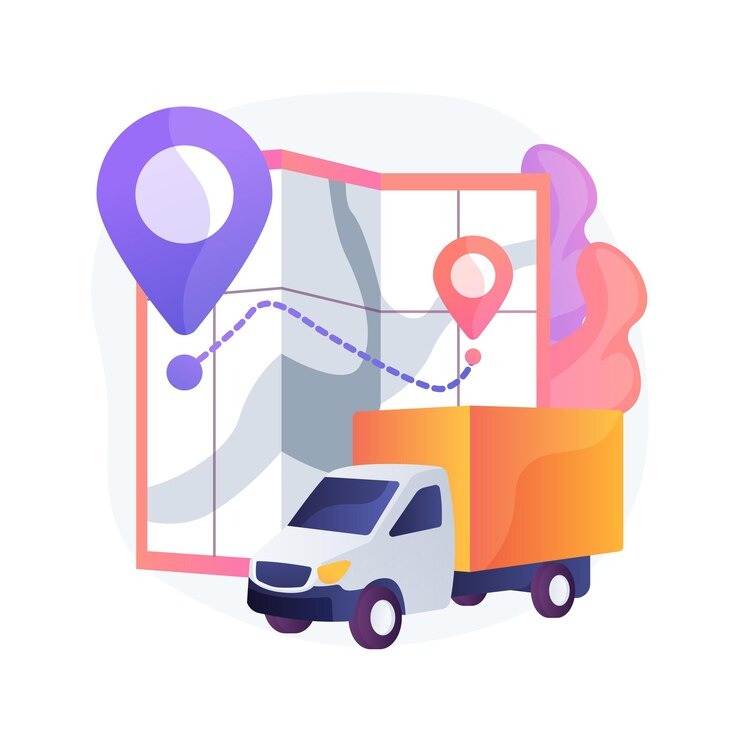 delivery point abstract concept illustration 335657 3937