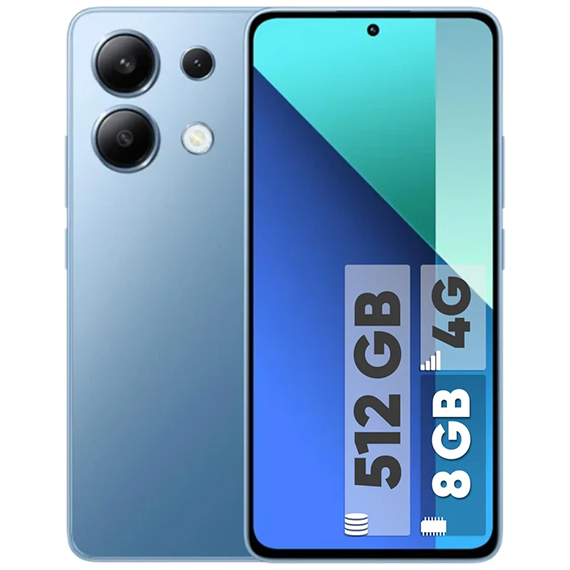 گوشی موبایل شیائومی مدل Redmi Note 13 4G ظرفیت 512 گیگابایت و رم 8 گیگابایت