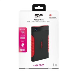 هارد دیسک اکسترنال سیلیکون پاور مدل Armor A15 ظرفیت 1 ترابایت