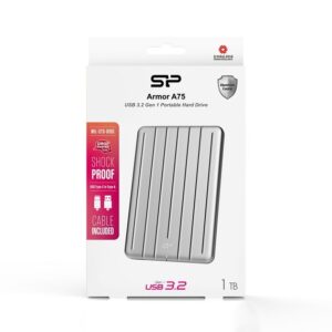 هارد اکسترنال سیلیکون پاور مدل Armor A75 ظرفیت 1 ترابایت