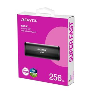 هارد SSD اکسترنال ای دیتا مدل Elite SE760 ظرفیت 256 گیگابایت