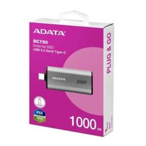 هارد SSD اکسترنال ای دیتا مدل SC750 ظرفیت 1 ترابایت