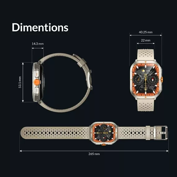 ساعت هوشمند گلوریمی مدل GX Trace