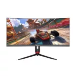 مانیتور گیمینگ خمیده 34 اینچ جی پلاس مدل GGM-K349QN