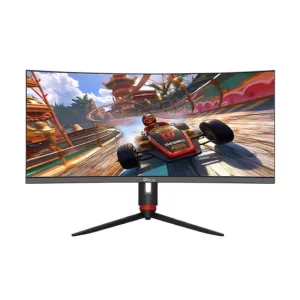 مانیتور گیمینگ خمیده 34 اینچ جی پلاس مدل GGM-K349QN