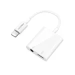 مبدل لایتنینگ به جک 3.5 میلی متر و درگاه لایتنینگ رسی مدل RDS-A10