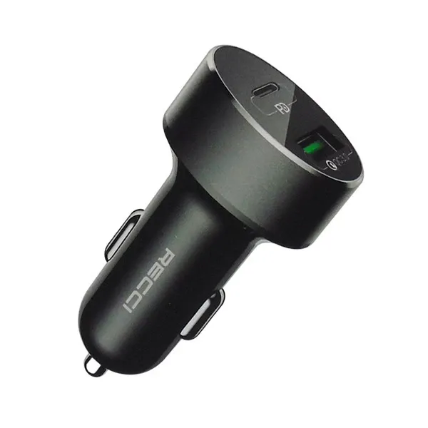 شارژر فندکی 36 وات رسی مدل RUC-Y2