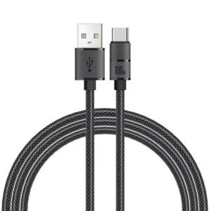 کابل سوپر فست شارژ یو اس بی به تایپ سی 100W رسی مدل RS12C